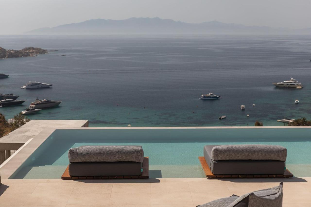 Calma Suites Mykonos Psarrou Eksteriør billede