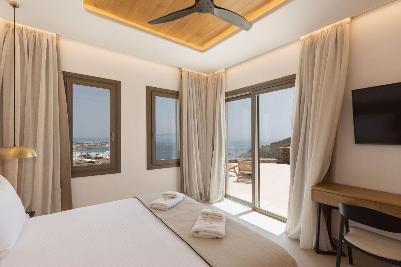 Calma Suites Mykonos Psarrou Eksteriør billede