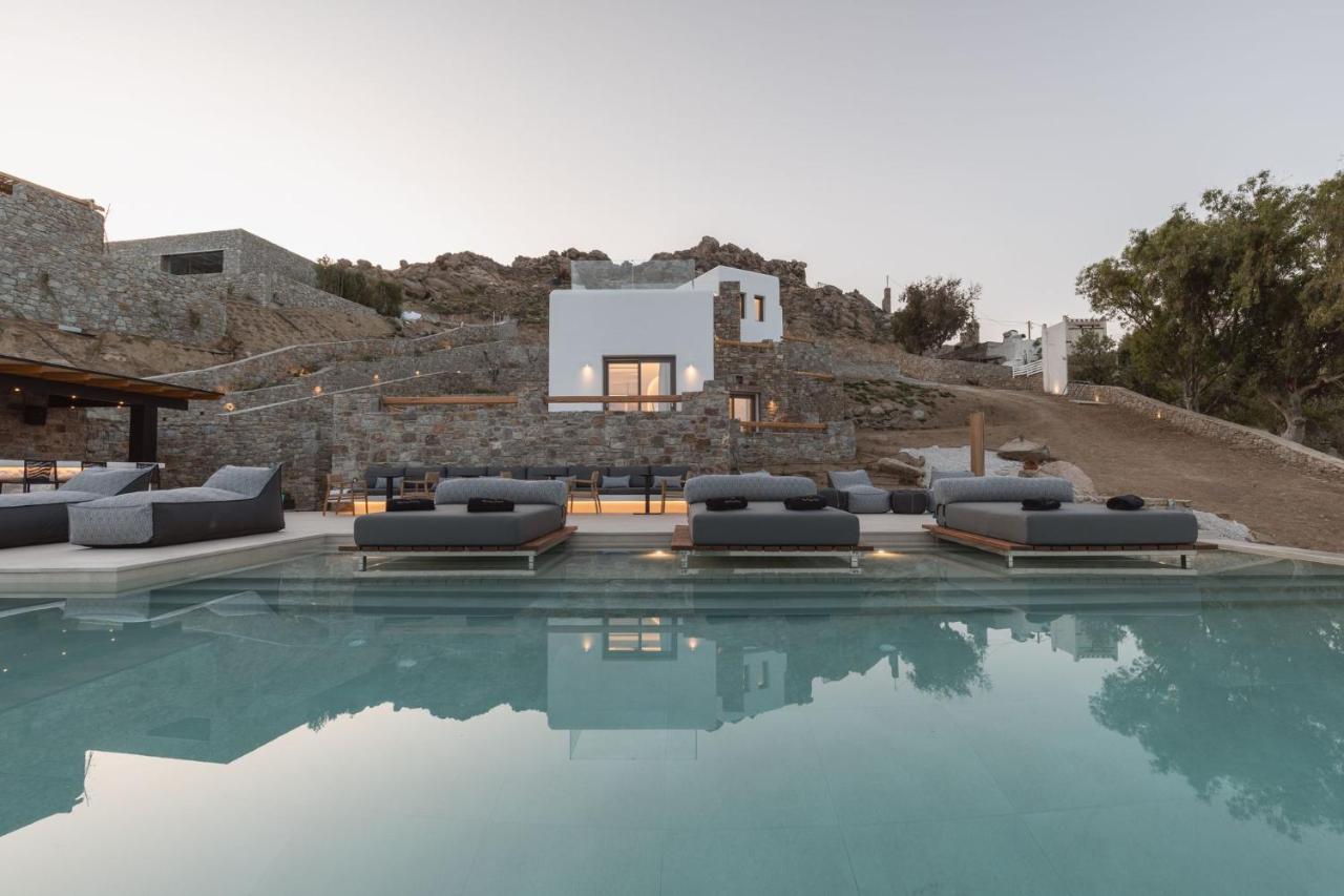 Calma Suites Mykonos Psarrou Eksteriør billede