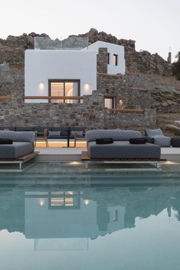 Calma Suites Mykonos Psarrou Eksteriør billede