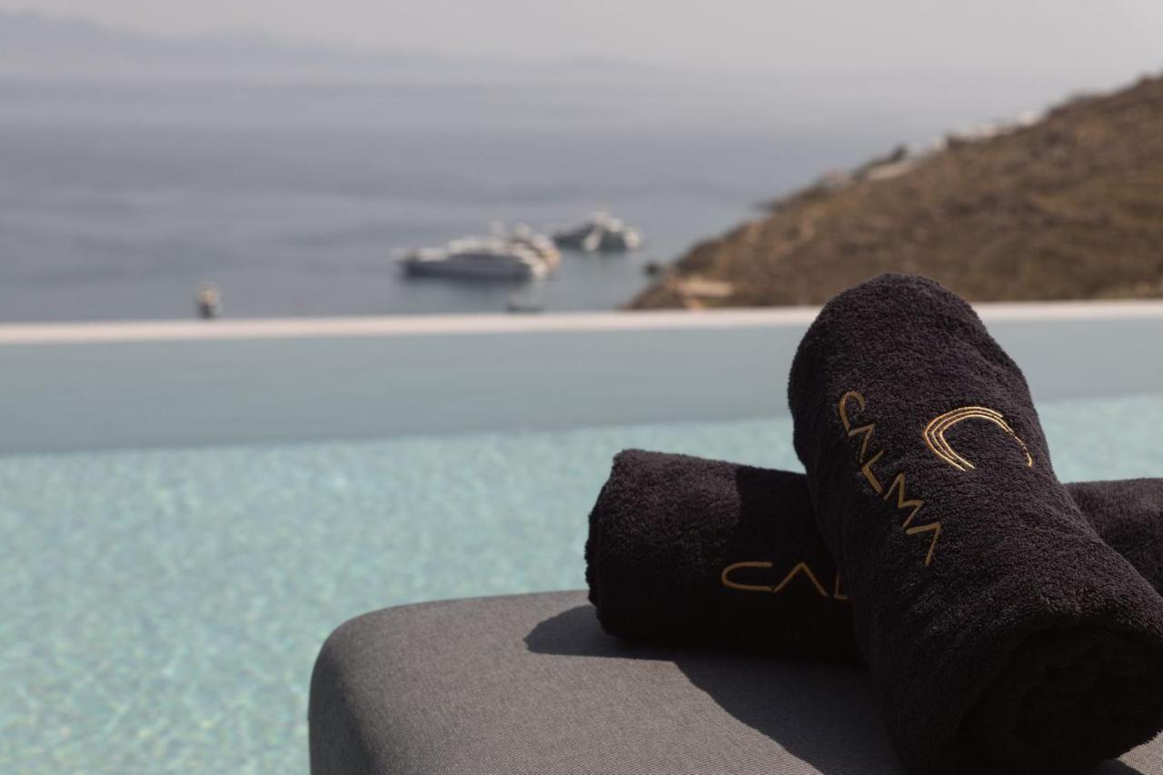 Calma Suites Mykonos Psarrou Eksteriør billede