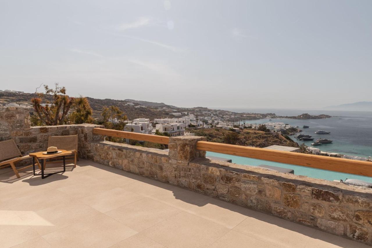 Calma Suites Mykonos Psarrou Eksteriør billede