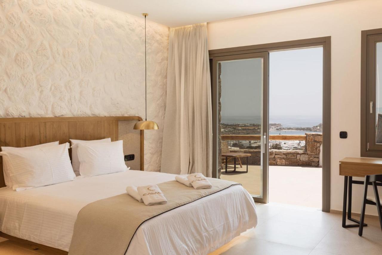 Calma Suites Mykonos Psarrou Eksteriør billede