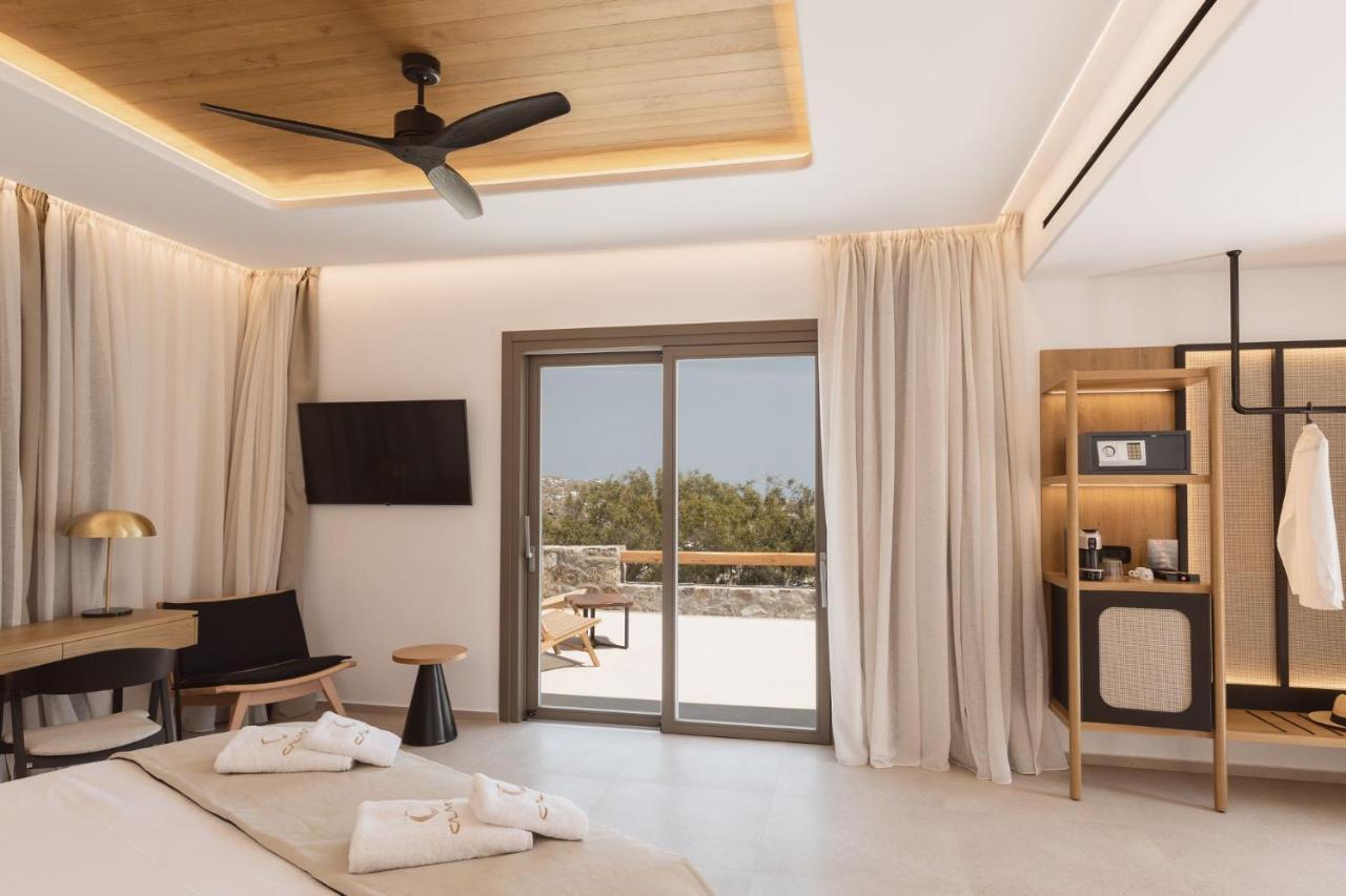 Calma Suites Mykonos Psarrou Eksteriør billede