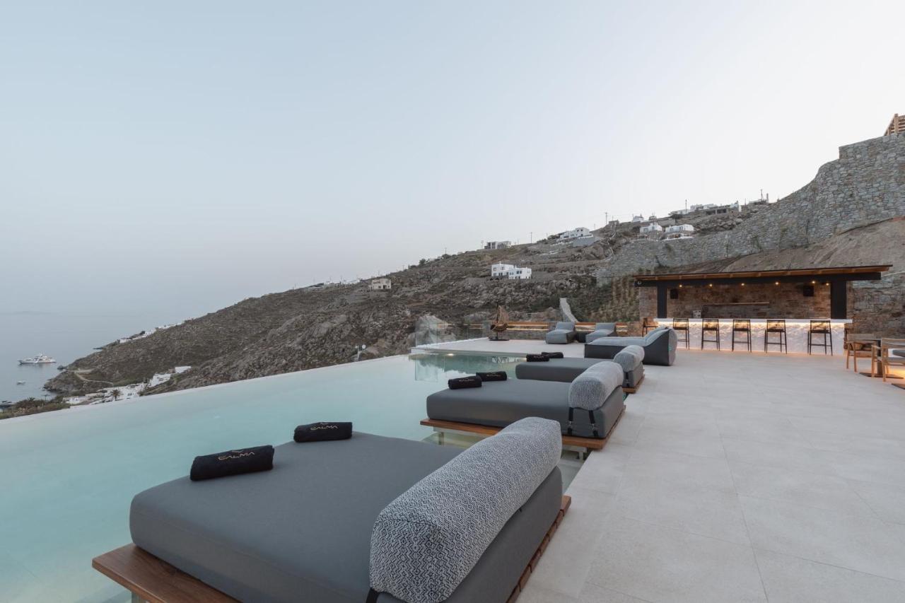 Calma Suites Mykonos Psarrou Eksteriør billede