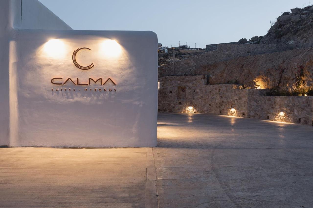 Calma Suites Mykonos Psarrou Eksteriør billede