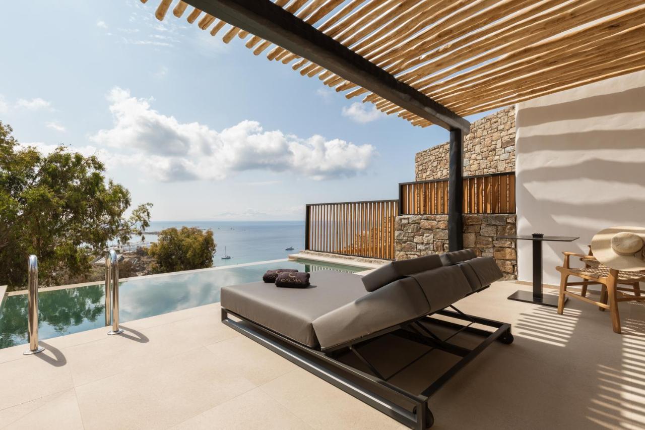 Calma Suites Mykonos Psarrou Eksteriør billede