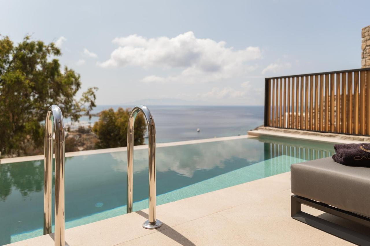 Calma Suites Mykonos Psarrou Eksteriør billede