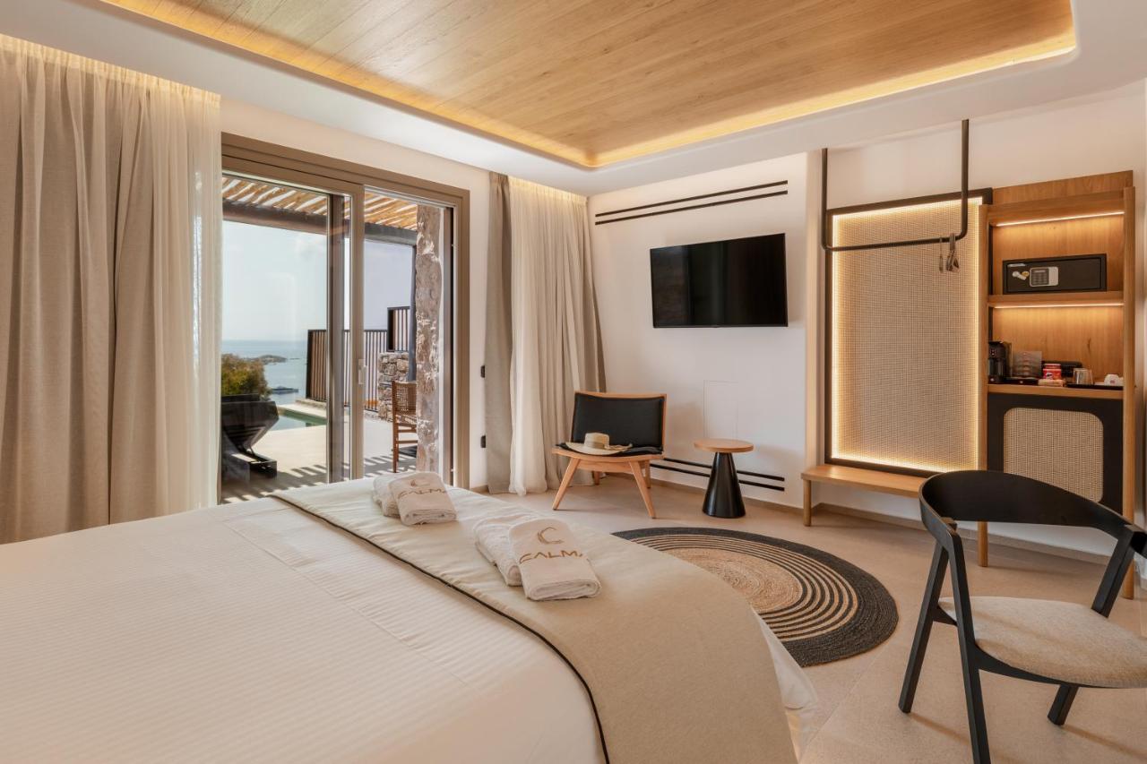 Calma Suites Mykonos Psarrou Eksteriør billede