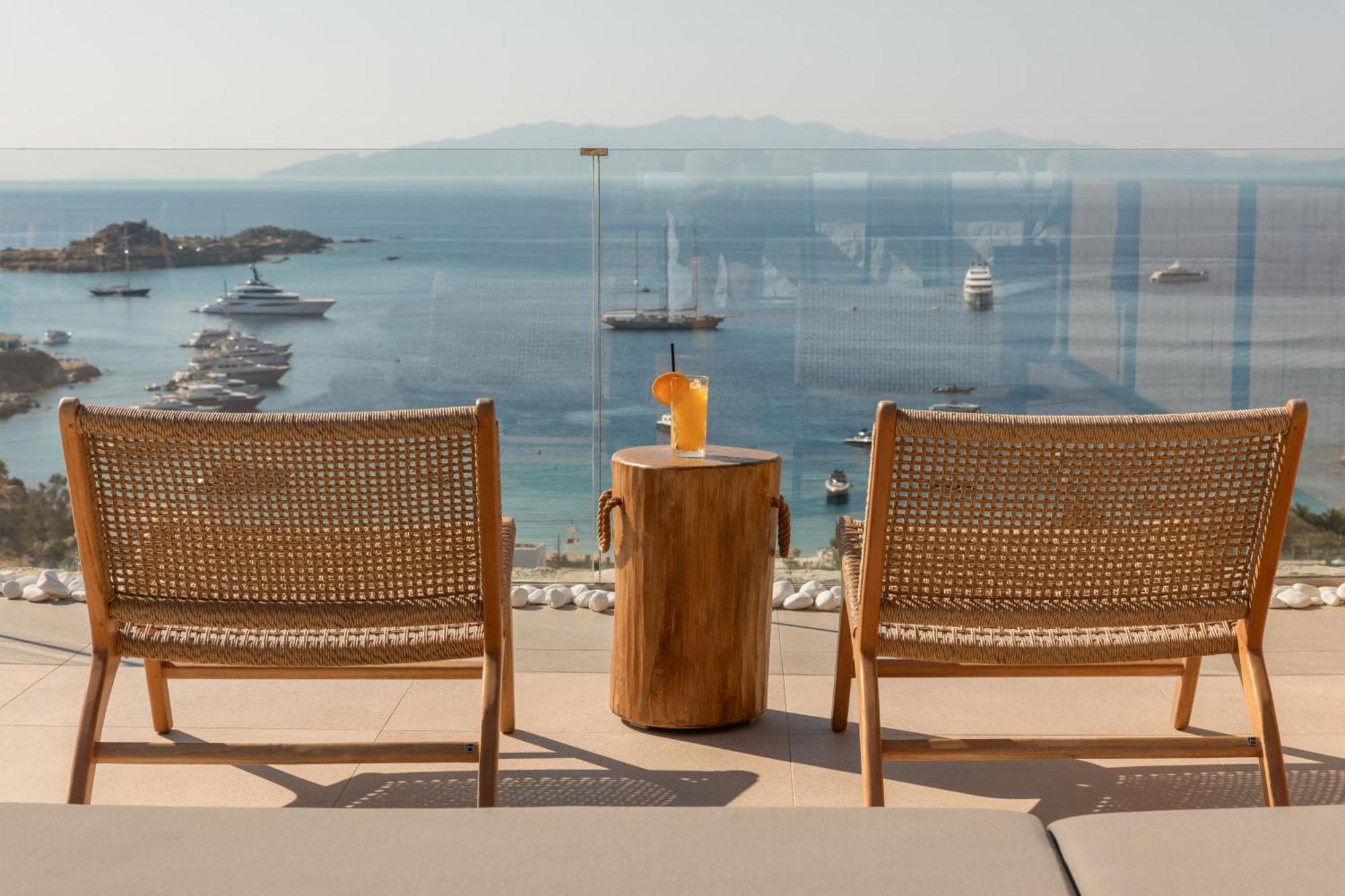 Calma Suites Mykonos Psarrou Eksteriør billede
