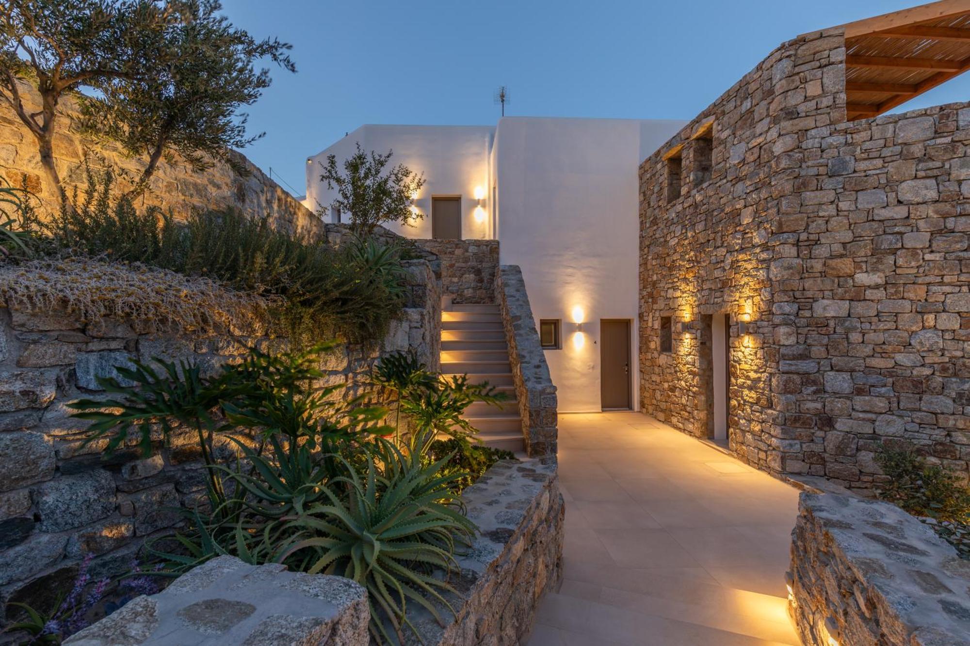 Calma Suites Mykonos Psarrou Eksteriør billede