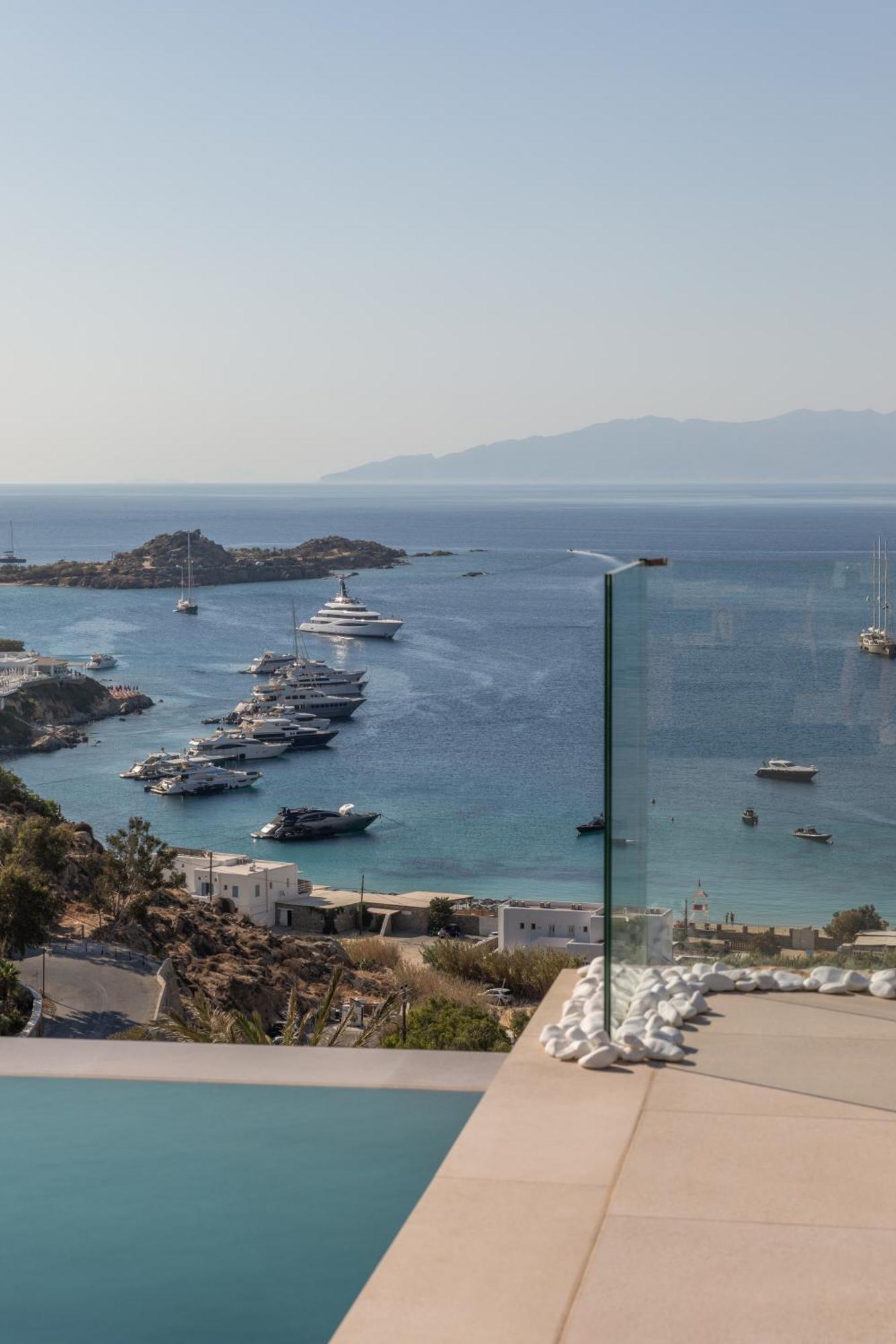 Calma Suites Mykonos Psarrou Eksteriør billede