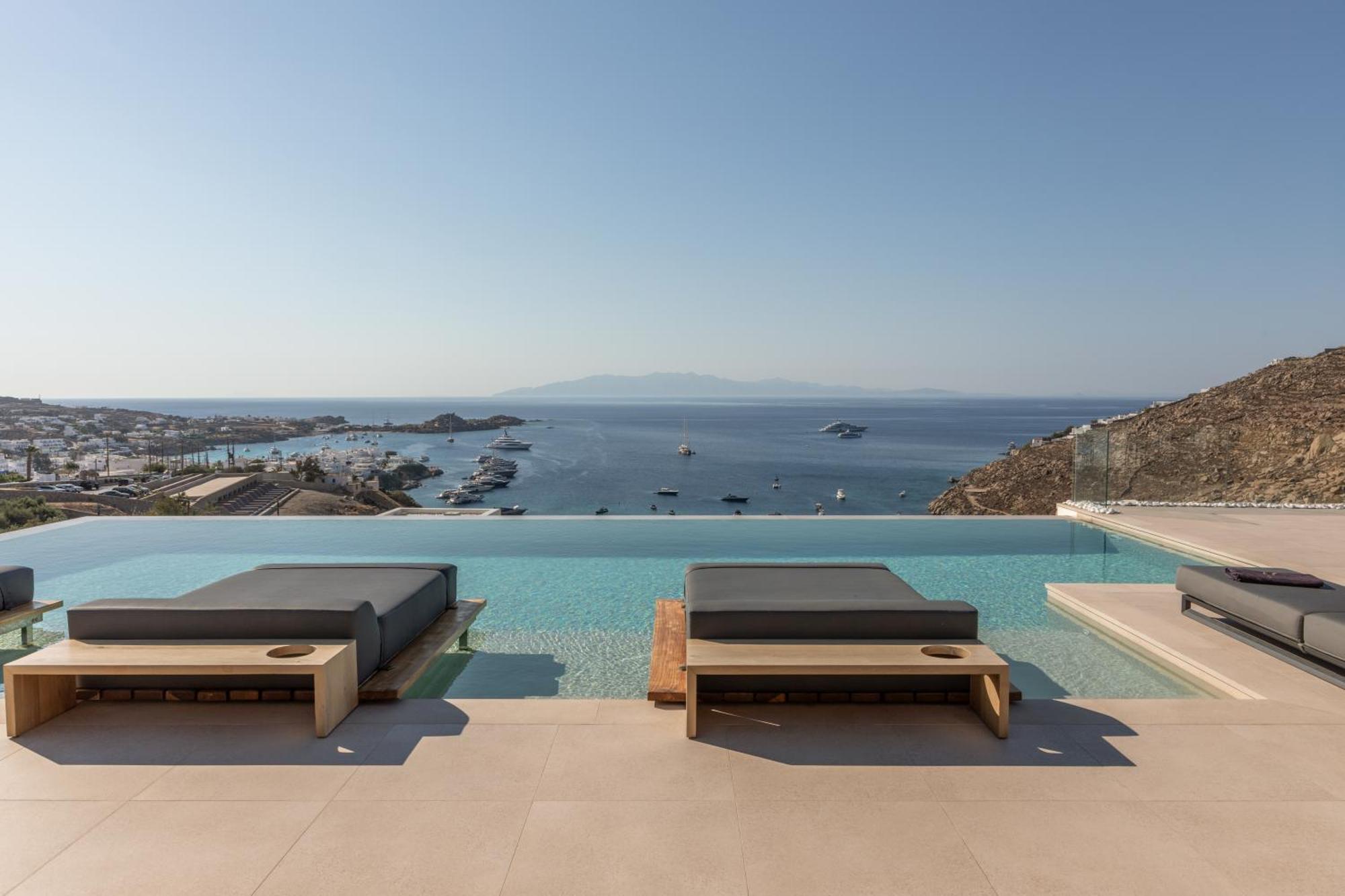Calma Suites Mykonos Psarrou Eksteriør billede