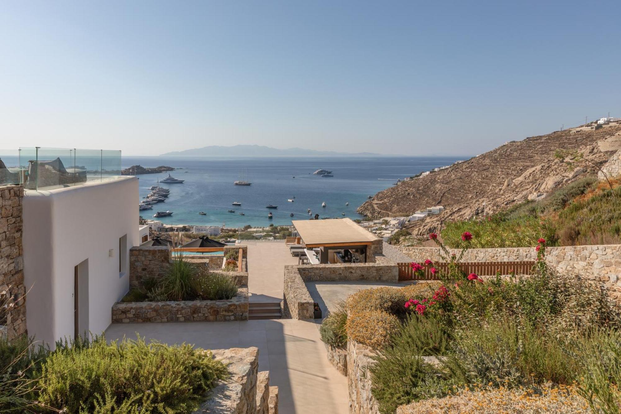 Calma Suites Mykonos Psarrou Eksteriør billede