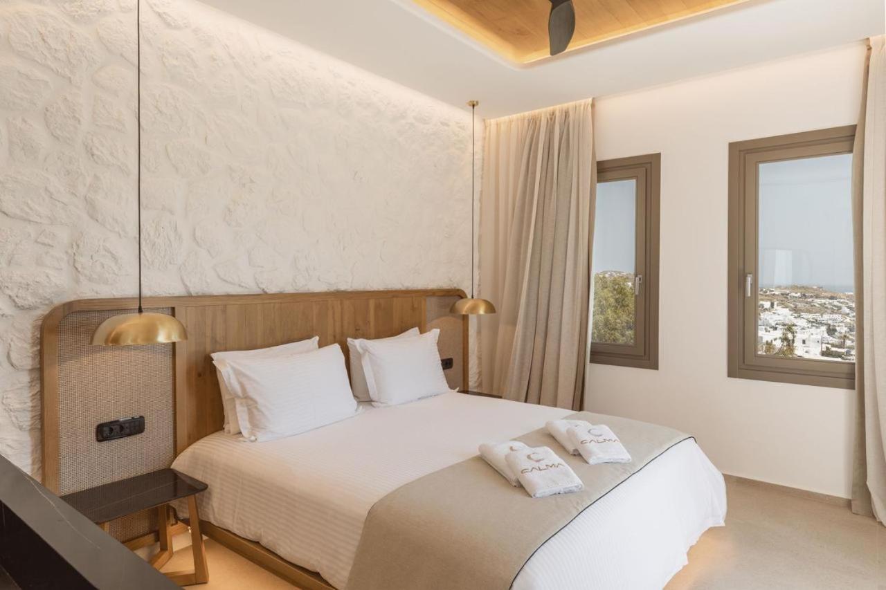 Calma Suites Mykonos Psarrou Eksteriør billede