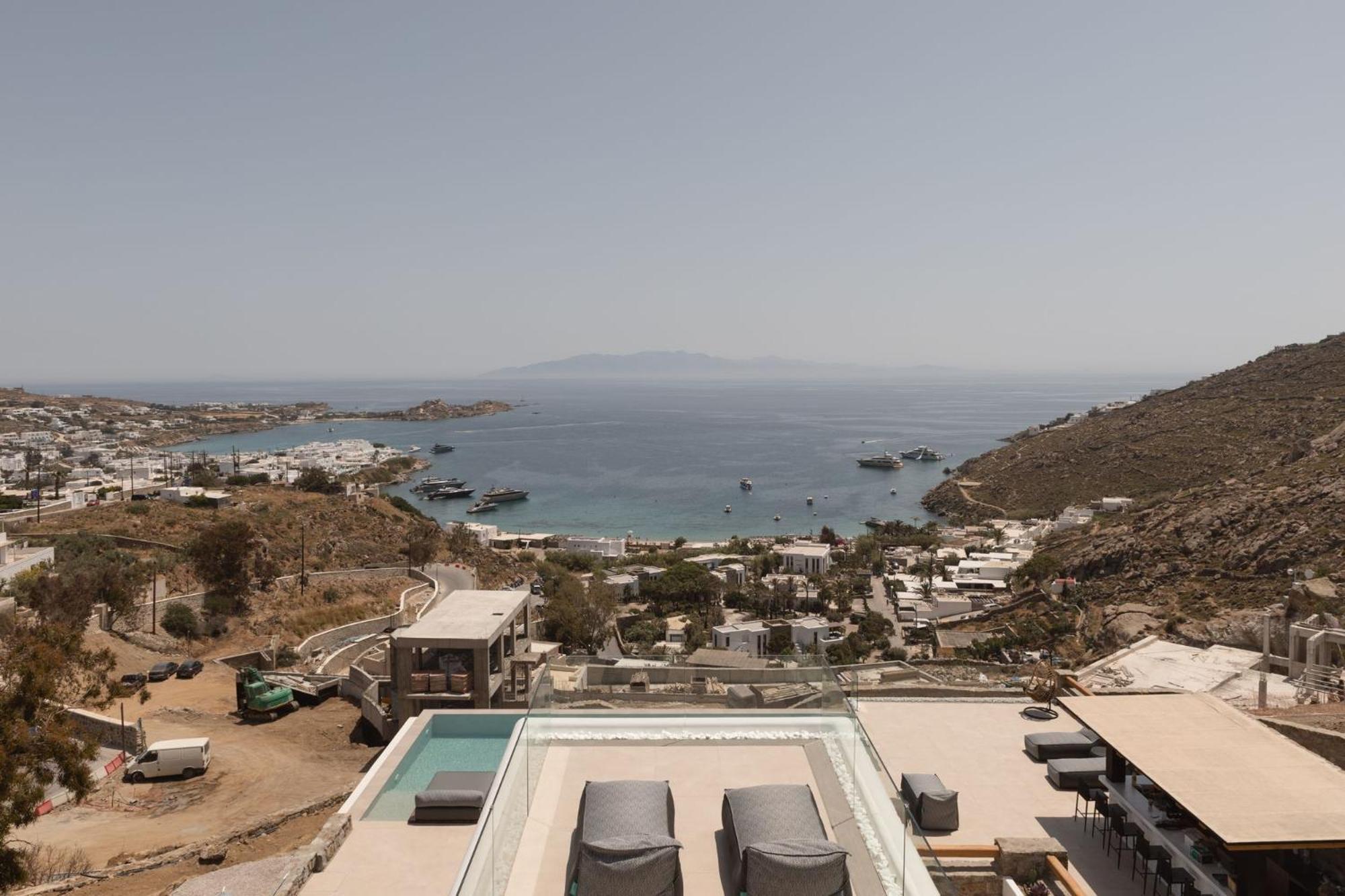 Calma Suites Mykonos Psarrou Eksteriør billede